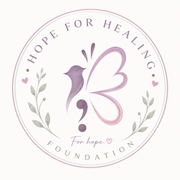 HOPE FOR HEALING FOUNDATION. FOR HOPE logo