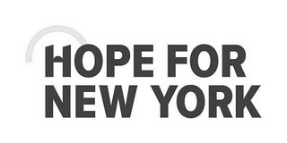 HOPE FOR NEW YORK logo