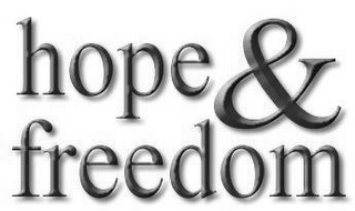 HOPE & FREEDOM logo