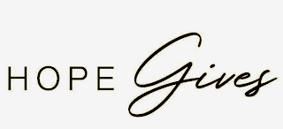HOPE GIVES logo