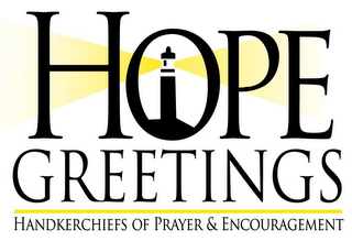 HOPE GREETINGS HANDKERCHIEFS OF PRAYER & ENCOURAGEMENT logo