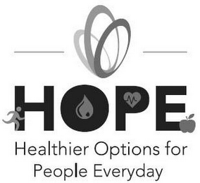 HOPE HEALTHIER OPTIONS FOR PEOPLE EVERYDAY logo