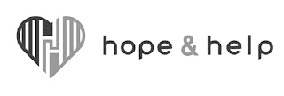 HOPE & HELP HH logo