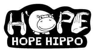 HOPE HOPE HIPPO logo