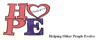 HOPE ISAIAH 61:1-2 HELPING OTHER PEOPLE EVOLVE logo