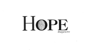 HOPE MAGAZINE logo