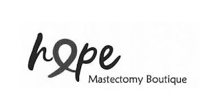 HOPE MASTECTOMY BOUTIQUE logo