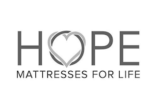 HOPE MATTRESSES FOR LIFE logo