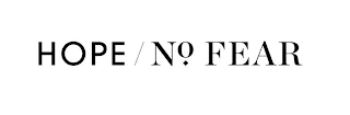 HOPE / NO FEAR logo