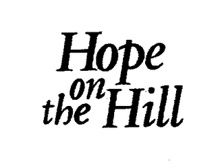 HOPE ON THE HILL logo