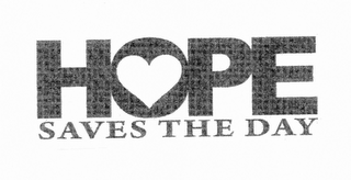 HOPE SAVES THE DAY logo
