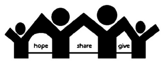 HOPE SHARE GIVE logo