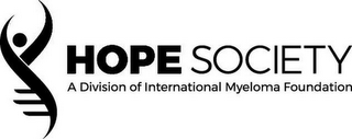 HOPE SOCIETY A DIVISION OF INTERNATIONAL MYELOMA FOUNDATION logo