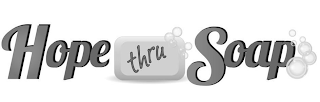 HOPE THRU SOAP logo