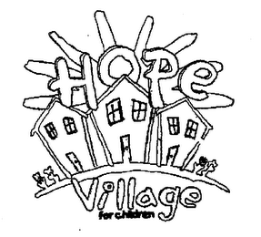 HOPE VILLAGE FOR CHILDREN logo