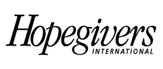 HOPEGIVERS INTERNATIONAL logo