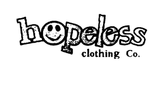 HOPELESS CLOTHING CO. logo