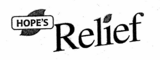 HOPE'S RELIEF logo