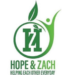 HOPE&ZACH HELPING EACH OTHER EVERYDAY logo