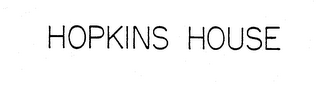 HOPKINS HOUSE logo