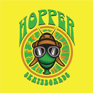 HOPPER SKATEBOARDS logo
