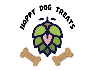 HOPPY DOG TREATS logo