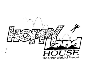 HOPPYLAND HOUSE THE OTHER-WORLD OF FREOPLE logo