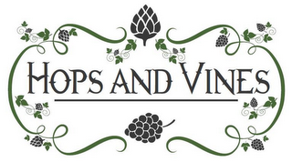 HOPS AND VINES logo