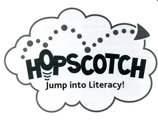 HOPSCOTCH JUMP INTO LITERACY! logo