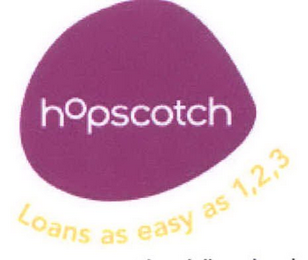 HOPSCOTCH LOANS AS EASY AS 1, 2, 3 logo