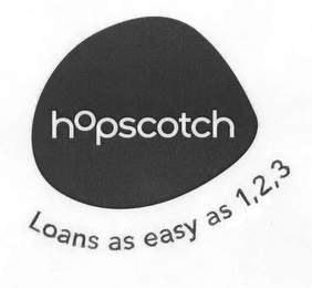 HOPSCOTCH LOANS AS EASY AS 1, 2, 3 logo
