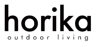 HORIKA OUTDOOR LIVING logo