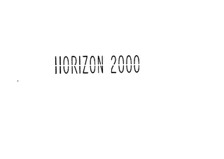 HORIZON 2000 logo