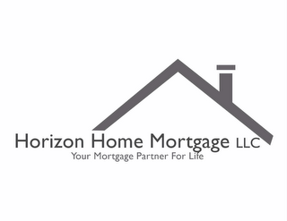 HORIZON HOME MORTGAGE LLC YOUR MORTGAGE PARTNER FOR LIFE logo