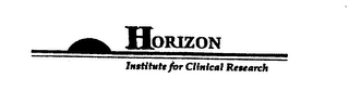 HORIZON INSTITUTE FOR CLINICAL RESEARCH logo
