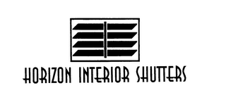 HORIZON INTERIOR SHUTTERS logo
