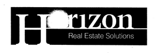 HORIZON REAL ESTATE SOLUTIONS logo