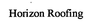 HORIZON ROOFING logo