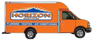 HORIZON SERVICES PLUMBING · HEATING · AIR CONDITIONING logo