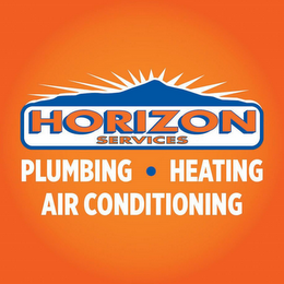 HORIZON SERVICES PLUMBING · HEATING AIR CONDITIONING logo