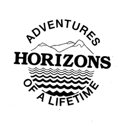 HORIZONS ADVENTURES OF A LIFETIME logo