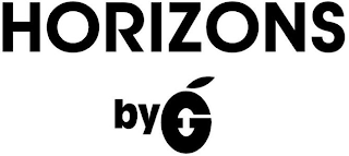 HORIZONS BY G logo