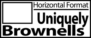 HORIZONTAL FORMAT UNIQUELY BROWNELLS logo