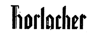 HORLACHER logo