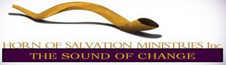 HORN OF SALVATION MINISTRIES, INC. THE SOUND OF CHANGE logo