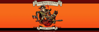 HORNEY TOADS SAUCES AND RUBS TOAD SAUCE logo