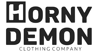 HORNY DEMON CLOTHING COMPANY logo