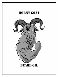 HORNY GOAT 1969 BEARD OIL logo