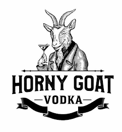 HORNY GOAT VODKA logo