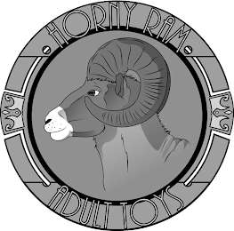 HORNY RAM ADULT TOYS logo